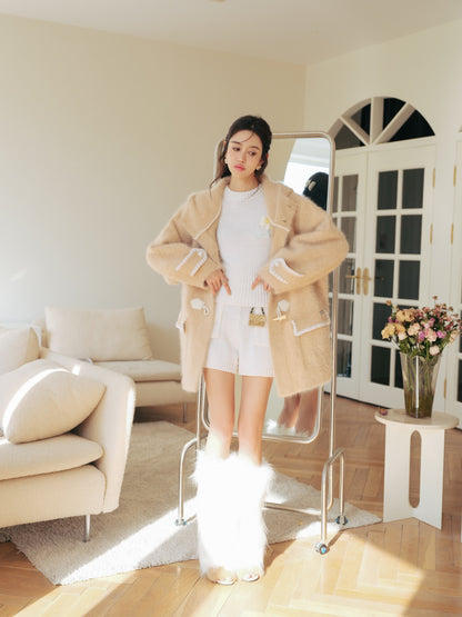 DIANA VEVINA Duffle Coat Camel