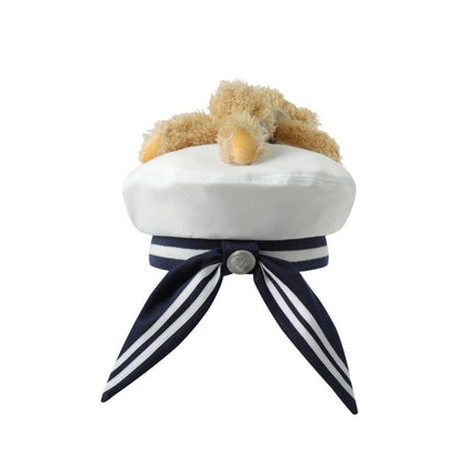 13DE MARZO Bear Sailor Beret Vanilla Ice