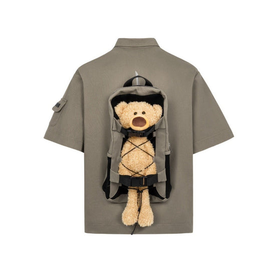 13DE MARZO Bear Bag Functional T-shirt Tuffet