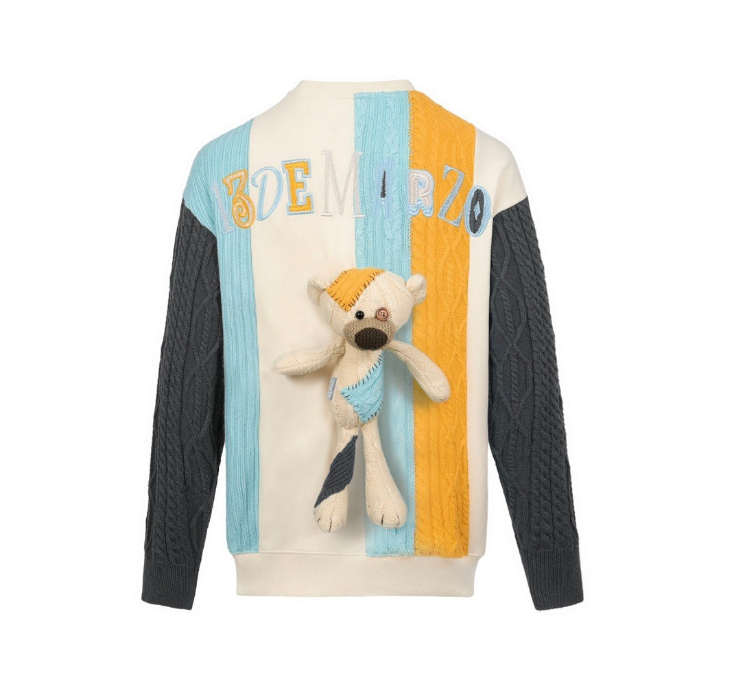 louis vuitton sweater with teddy bear