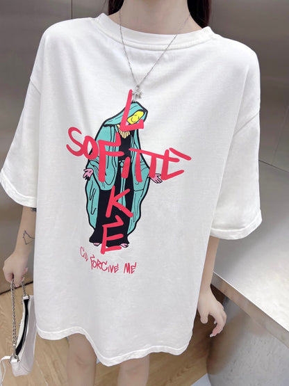 Sofitte Graffiti Painted Maria Tee - Fixxshop