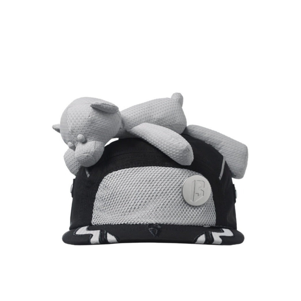 13DE MARZO Bear Luminous Functional Cap Black