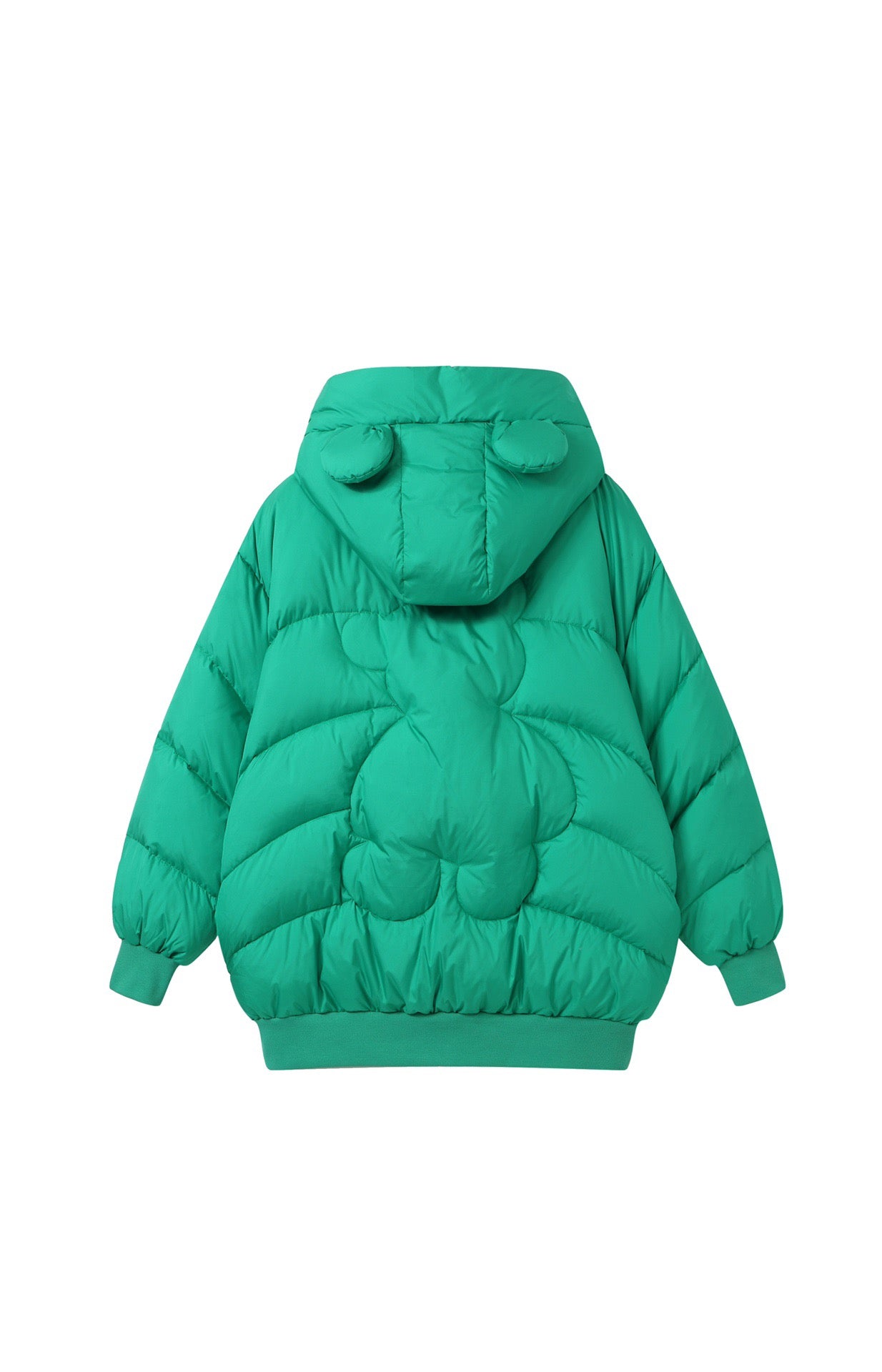 Andrea Martin Green Bear Ears Down Jacket