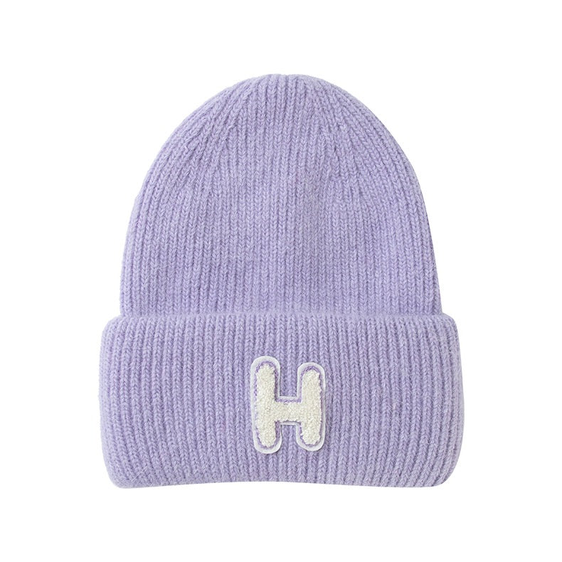 Herlian 22FW Logo Label Knit Beanie - Fixxshop