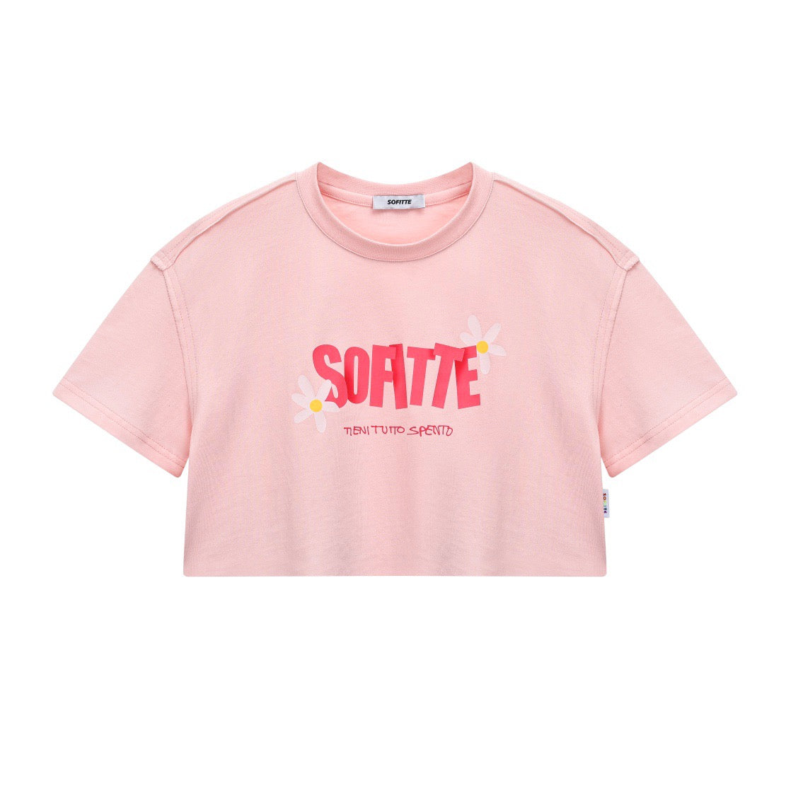 Sofitte Little Flower Logo Crop Tee - Fixxshop