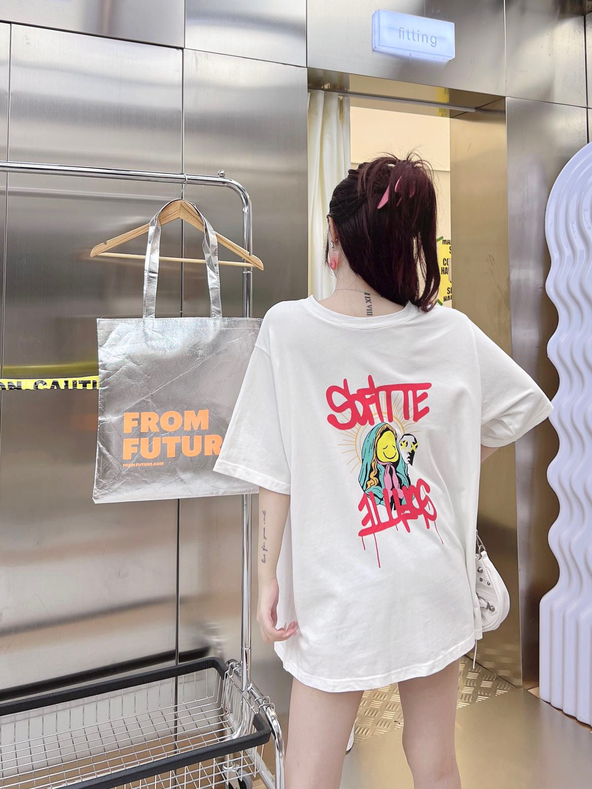 Sofitte Graffiti Painted Maria Tee - Fixxshop