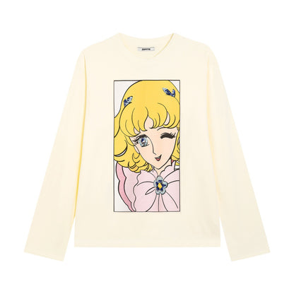 Sofitte Flower Fairy Wink Long Sleeve Shirt Yellow - Fixxshop