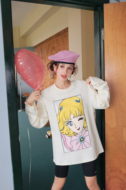 Sofitte Flower Fairy Wink Long Sleeve Shirt Yellow - Fixxshop