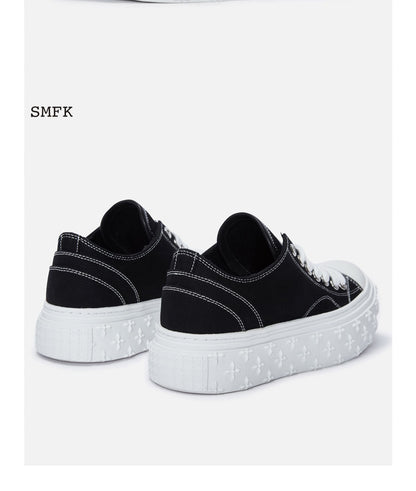SMFK Garden Retro Sneakers - black and white - Fixxshop