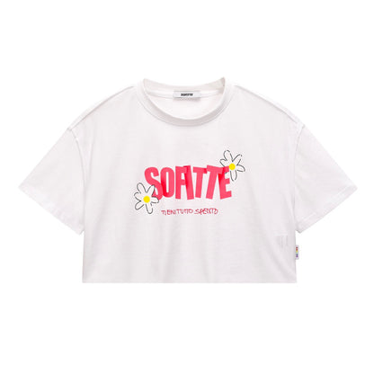 Sofitte Little Flower Logo Crop Tee - Fixxshop