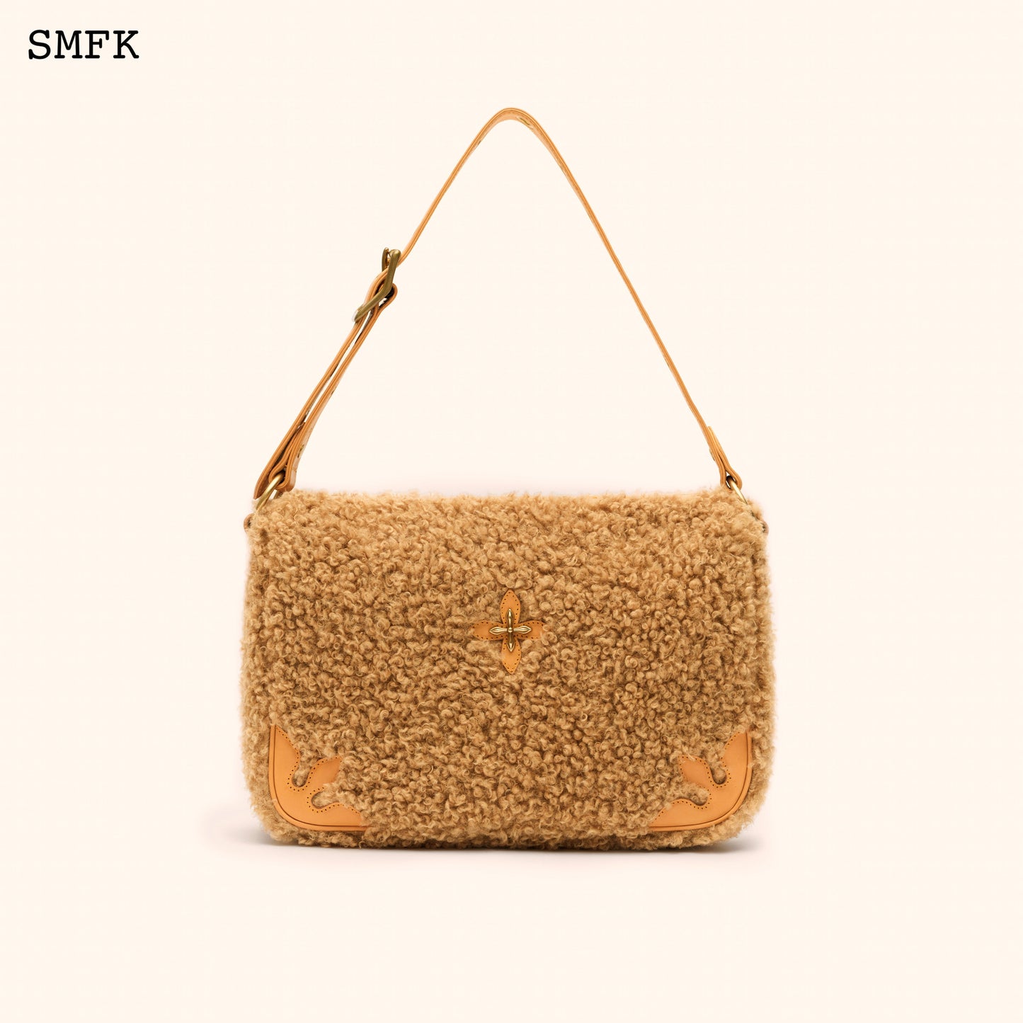 SMFK Compass Kitty Bag In Wheat (Large)