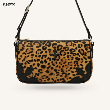 SMFK Leopard Compass Kitty Shoulder Bag