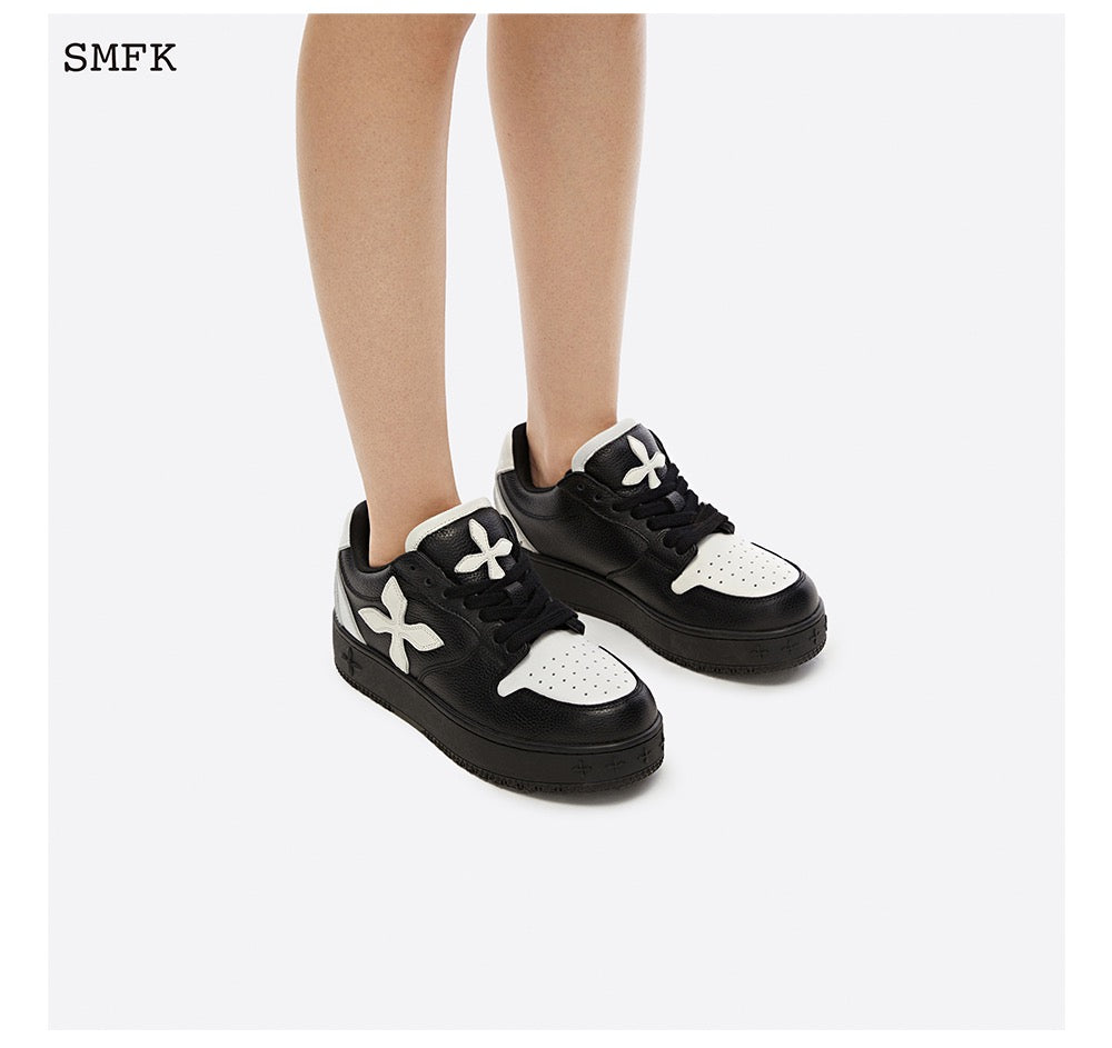 SMFK Classic Skater Sneakers - Midnight Black - Fixxshop