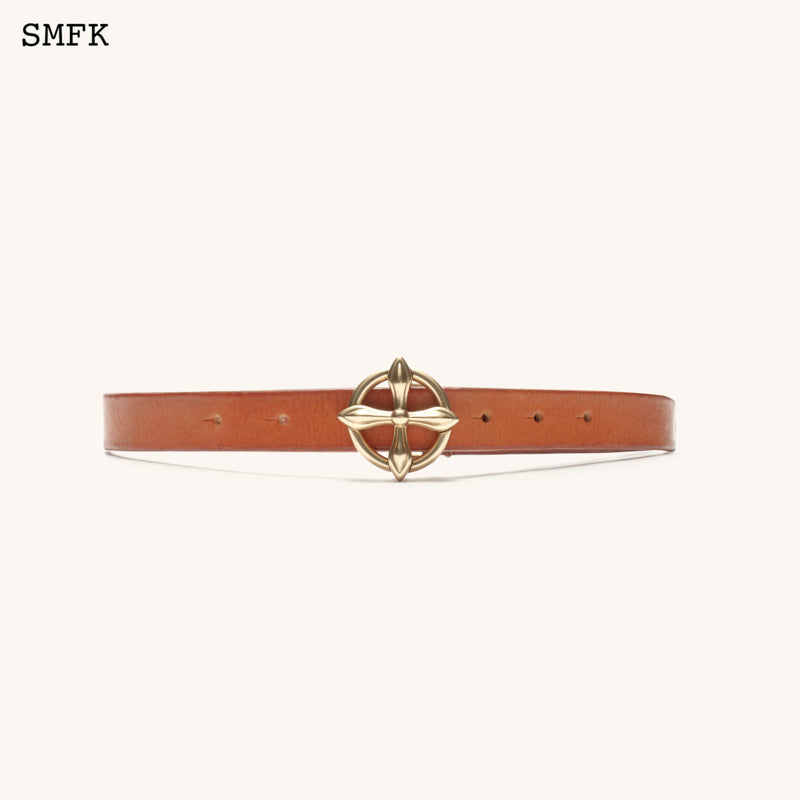 SMFK Compass Handmade Brass Belt