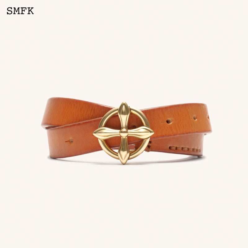 SMFK Compass Handmade Brass Belt