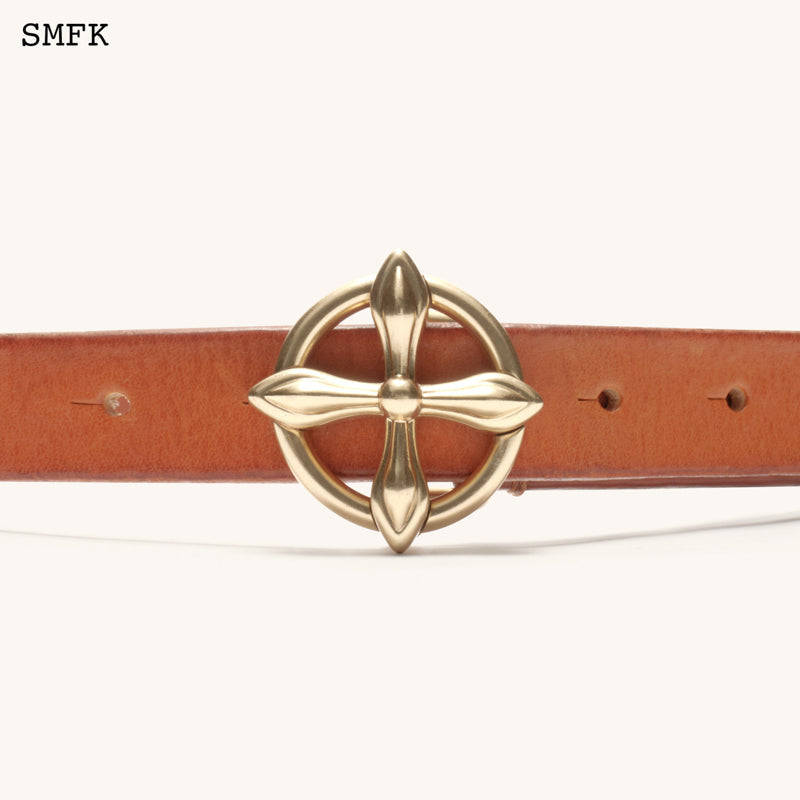 SMFK Compass Handmade Brass Belt