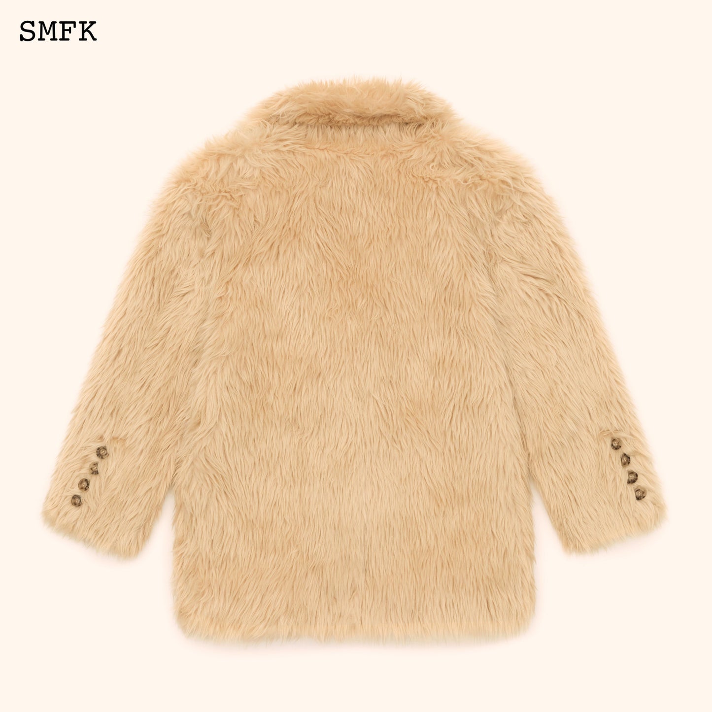 SMFK WildWorld Grassland Wool Jacket In Wheat