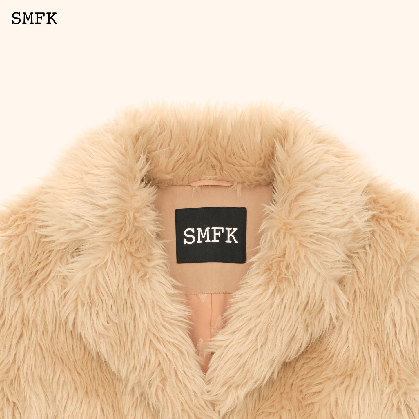 SMFK WildWorld Grassland Wool Jacket In Wheat