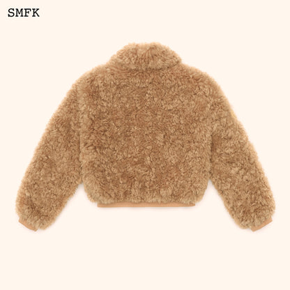 SMFK WildWorld Adventure Short Faux Fur Jacket