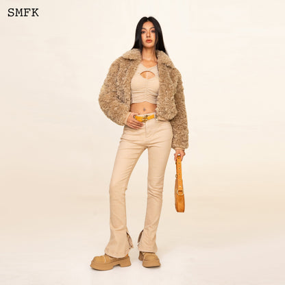 SMFK WildWorld Adventure Short Faux Fur Jacket