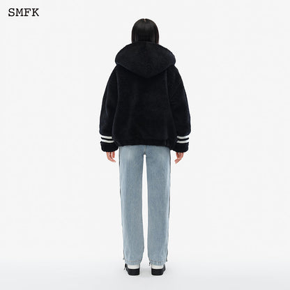 SMFK Midnight Flower Campus Fleece Hoodie - Fixxshop