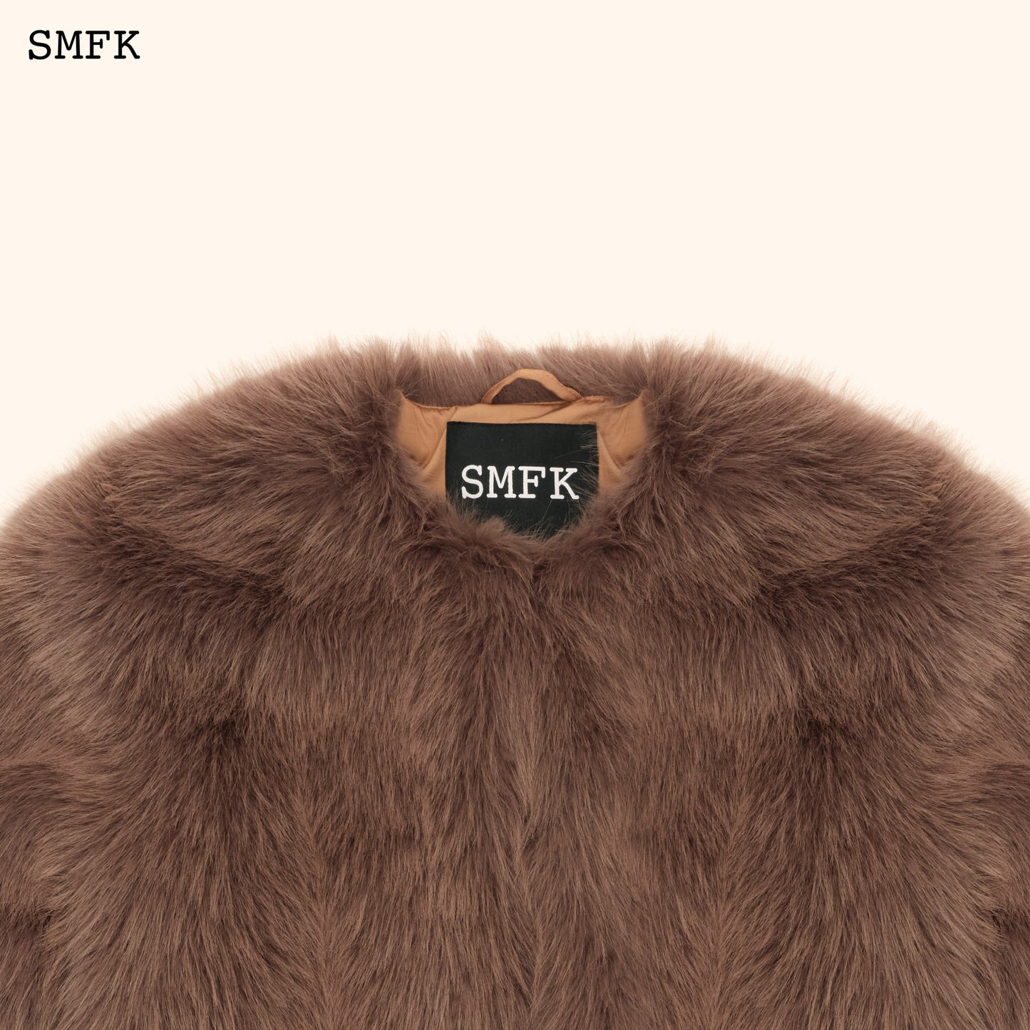SMFK WildWorld Classic Faux Fur Jacket In Purple