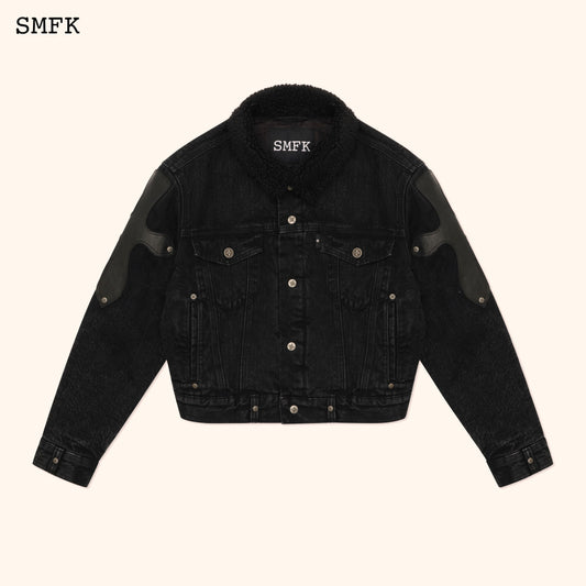 SMFK Compass Classic Floral Denim Jacket