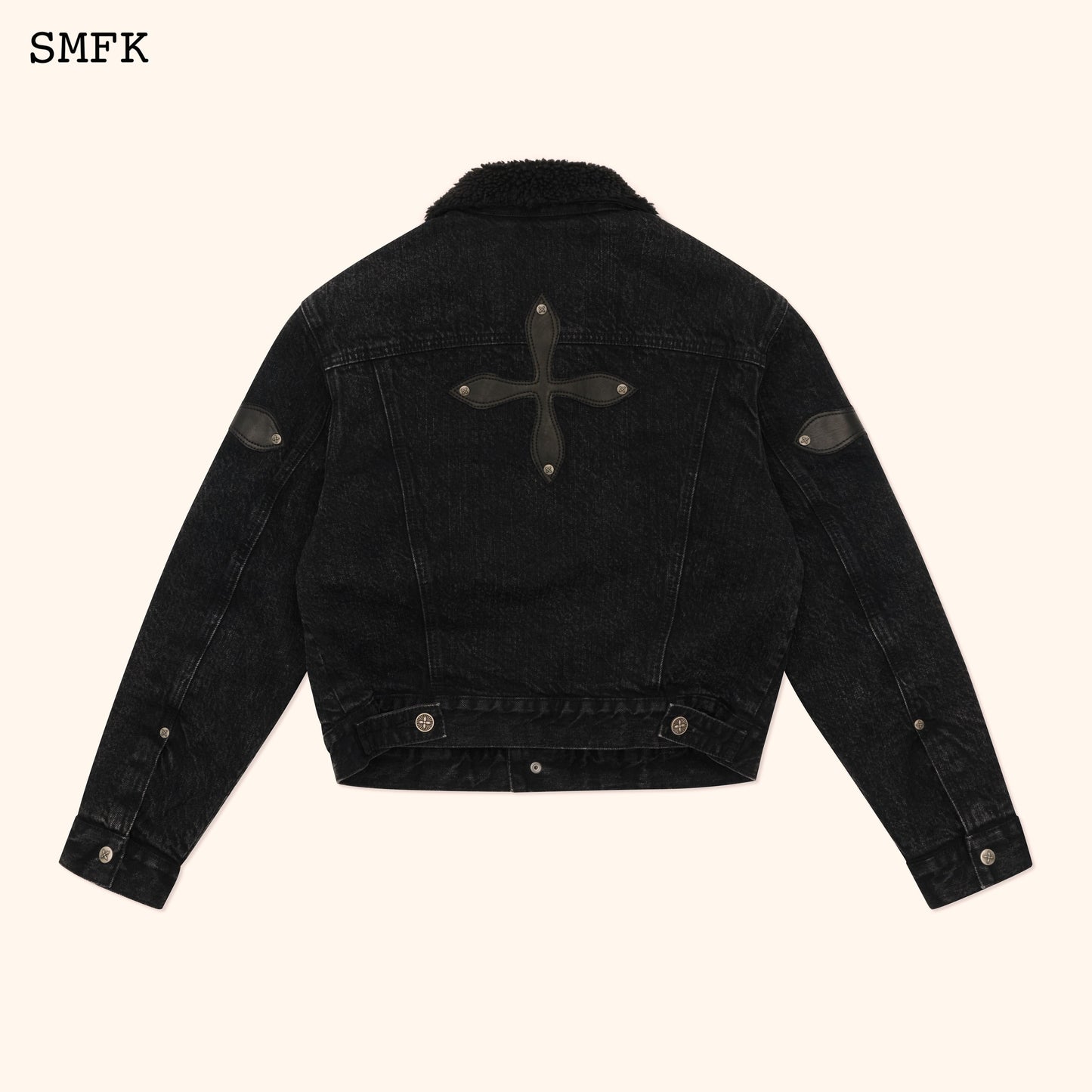 SMFK Compass Classic Floral Denim Jacket