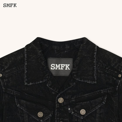 SMFK WildWorld Rider Denim Short Jacket