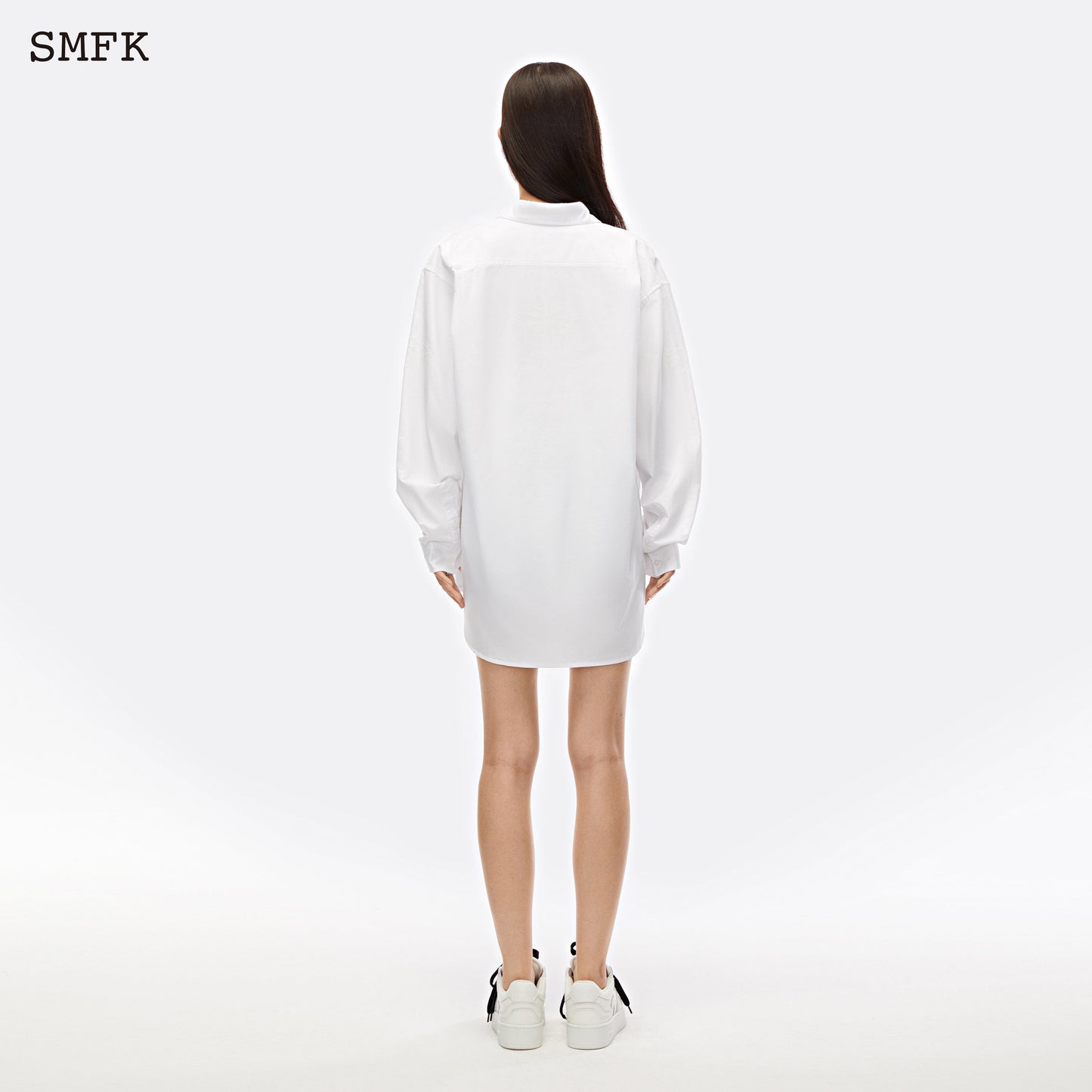 SMFK Compass Cross Classic Shirt Sky White - Fixxshop