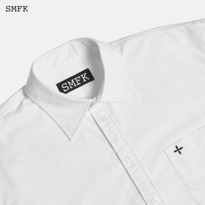 SMFK Compass Cross Classic Shirt Sky White - Fixxshop