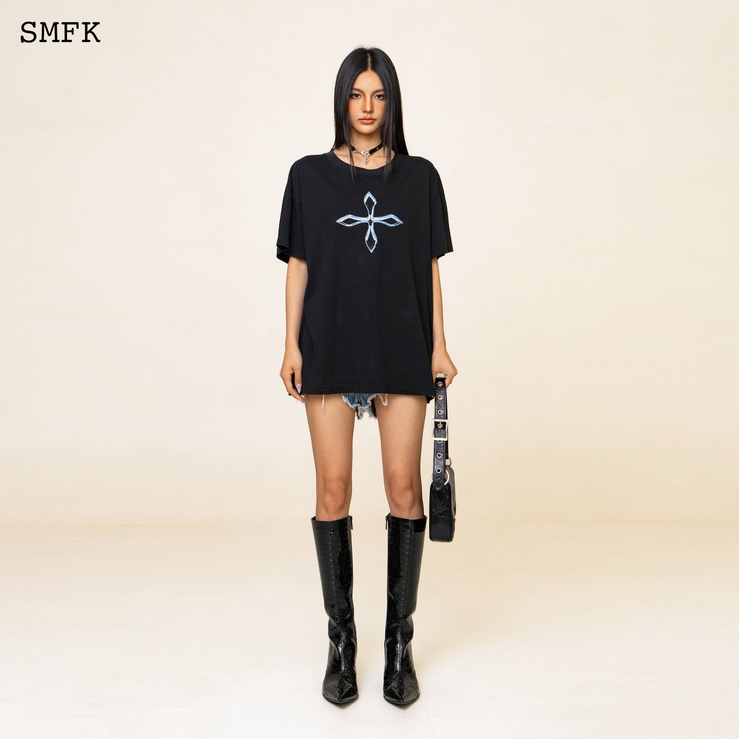 SMFK Compass Dreamland Vintage Oversize Tee