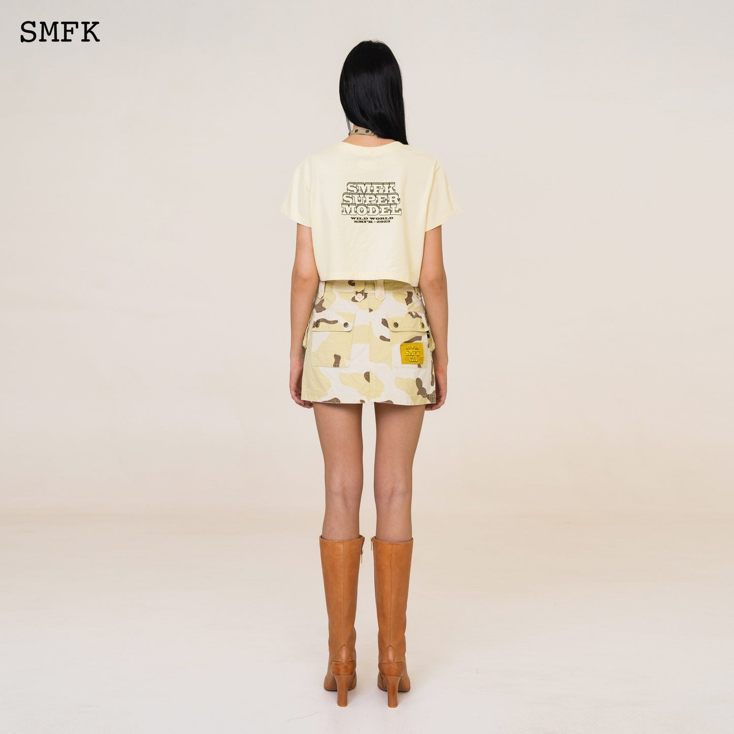 SMFK WildWorld Desert Camouflage Stray Mini Skirt