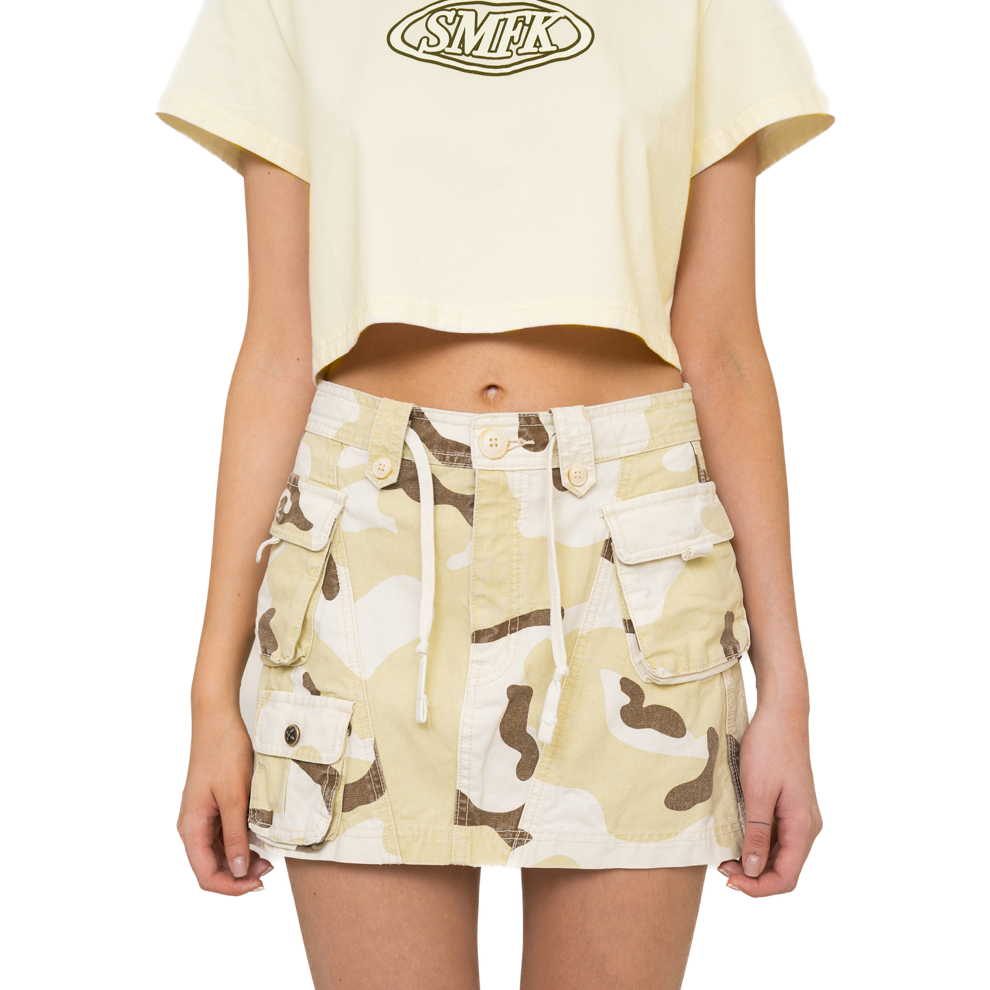 SMFK WildWorld Desert Camouflage Stray Mini Skirt