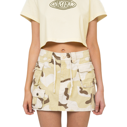 SMFK WildWorld Desert Camouflage Stray Mini Skirt