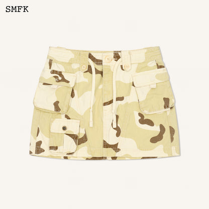 SMFK WildWorld Desert Camouflage Stray Mini Skirt