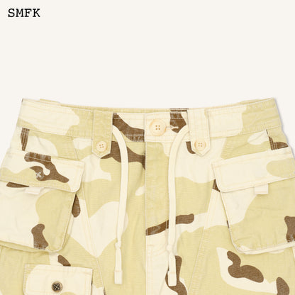 SMFK WildWorld Desert Camouflage Stray Mini Skirt