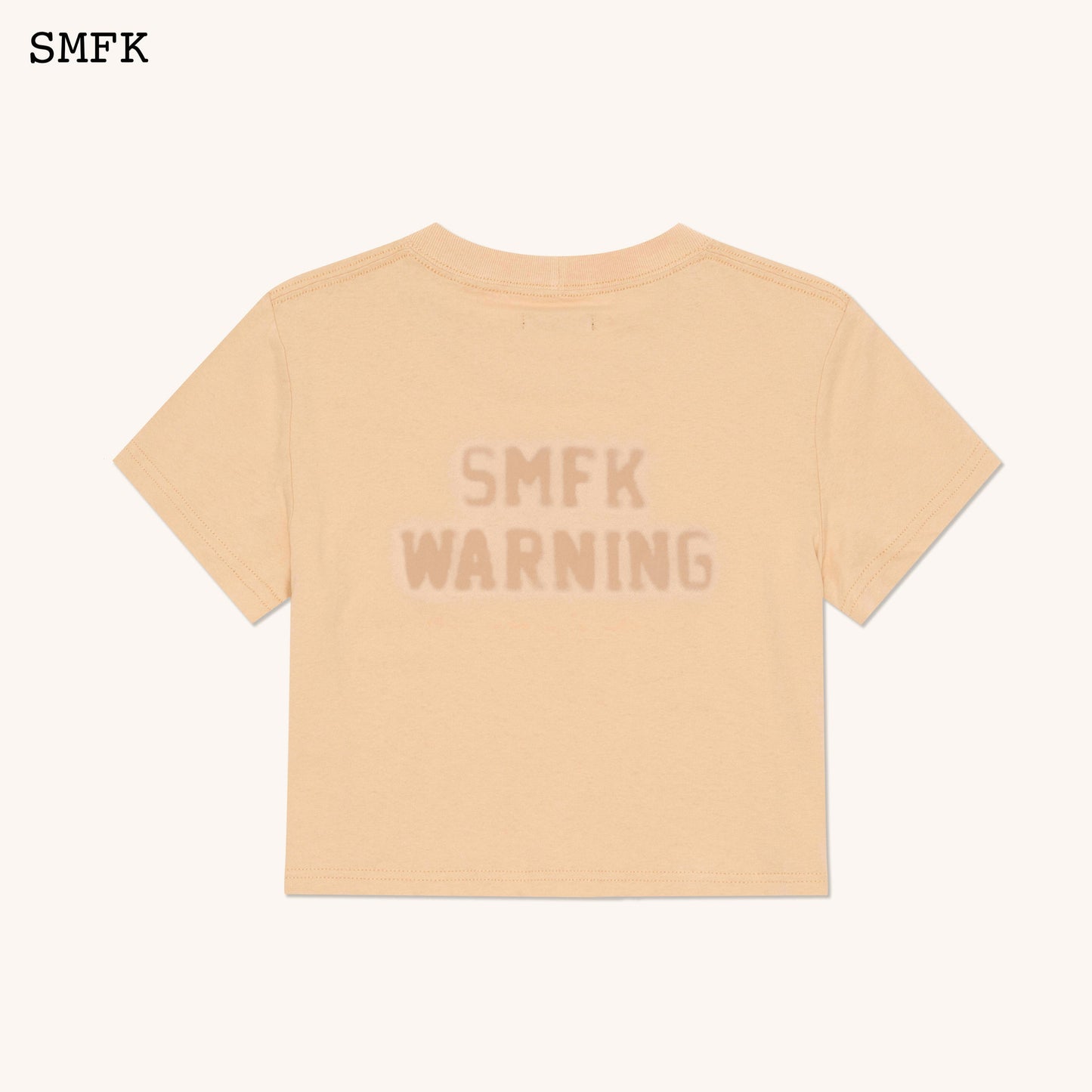 SMFK Compass Cross Slim-Fit Tee In Wheat