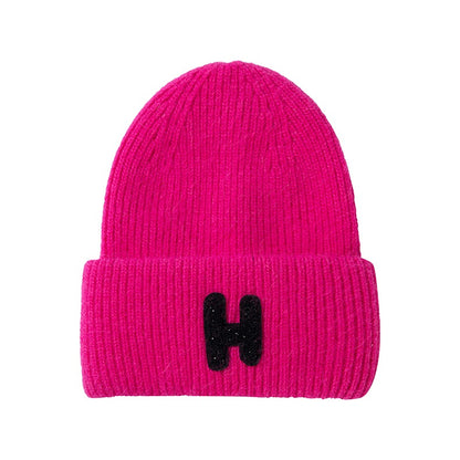 Herlian 22FW Logo Label Knit Beanie - Fixxshop