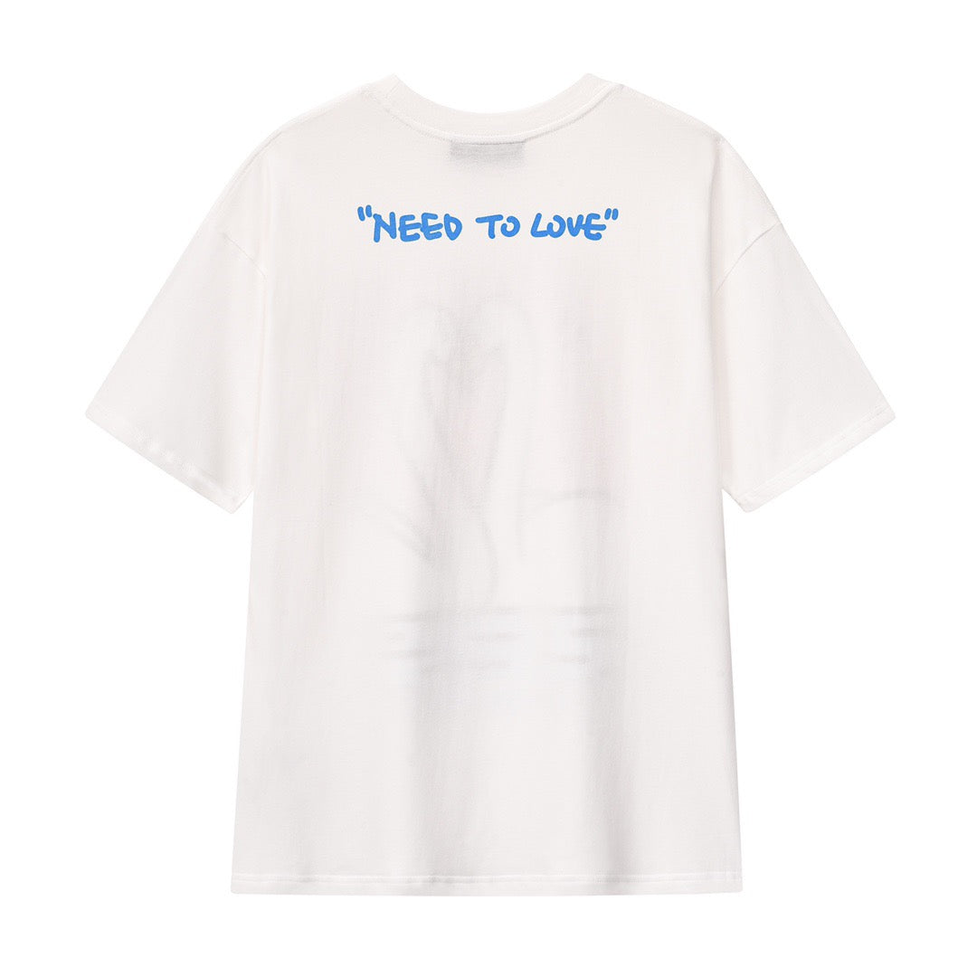 Sofitte "Need to Love" Swan Cartoon Tee - Fixxshop