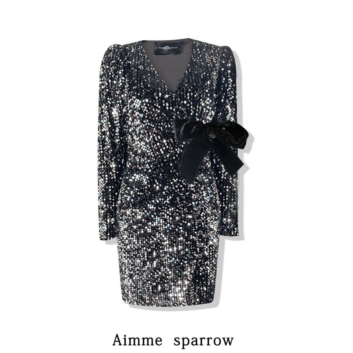 Aimme Sparrow Butterfly Glitter Dress