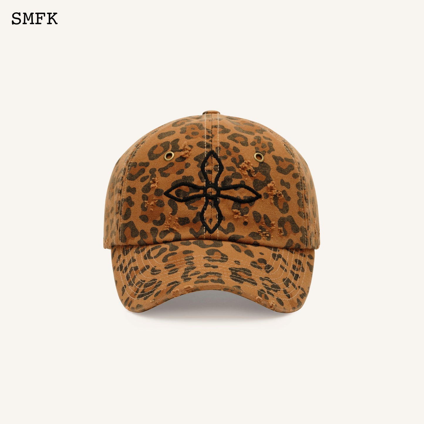 SMFK Leopard Compass Vintage Cap