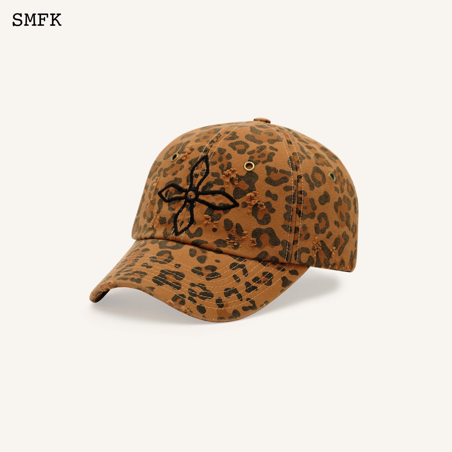 SMFK Leopard Compass Vintage Cap