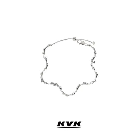 KVK Basic Collection The Cloud Bracelets w/ Zirconia - Fixxshop