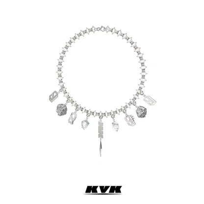 KVK Potential Collection Multi-Element Necklace - Fixxshop