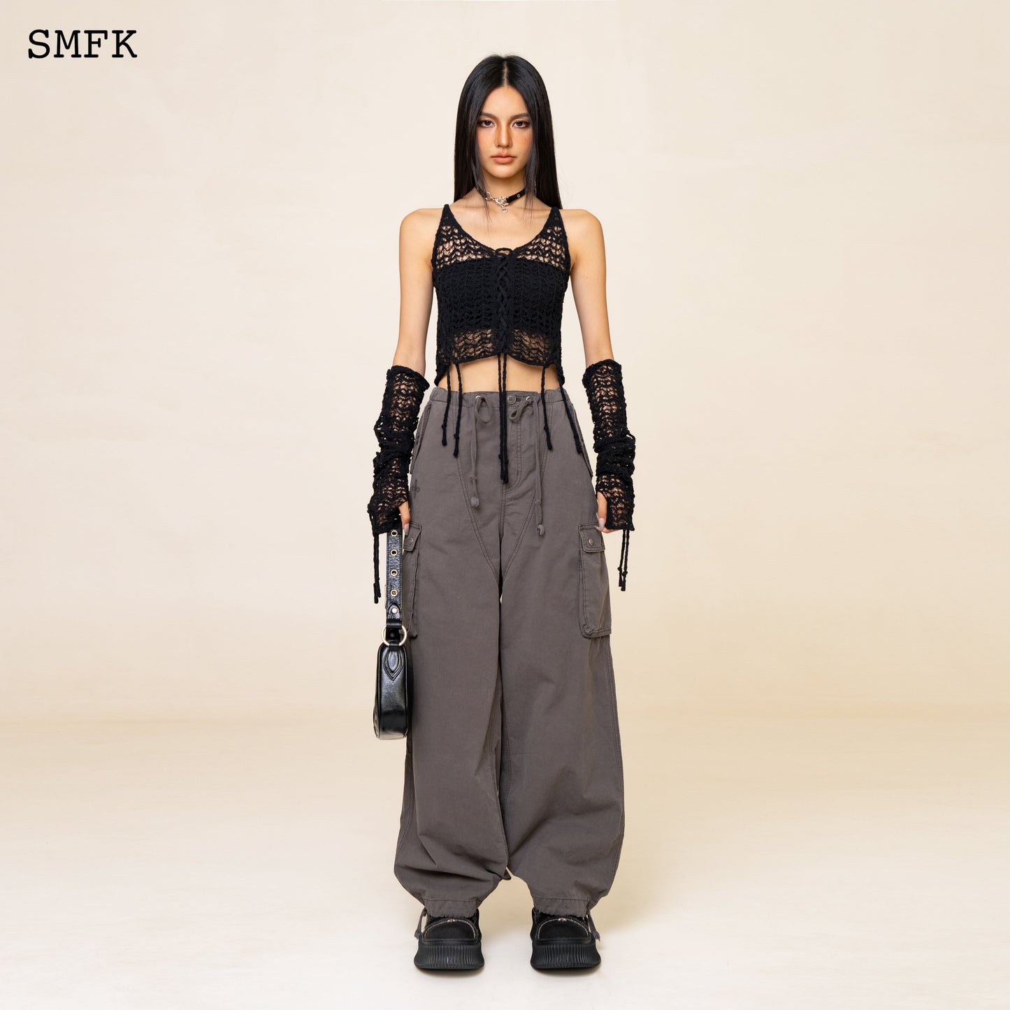 SMFK WildWorld Storm Grey Stray Paratrooper Pants