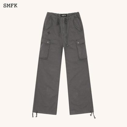 SMFK WildWorld Storm Grey Stray Paratrooper Pants