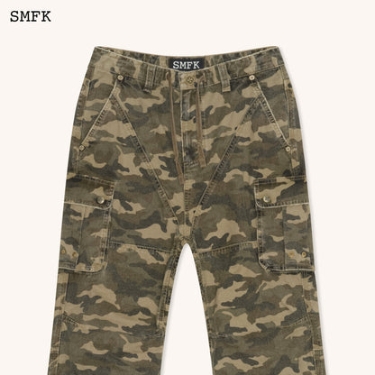 SMFK WildWorld Mermaid Camouflage Workwear Pants