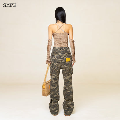 SMFK WildWorld Mermaid Camouflage Workwear Pants