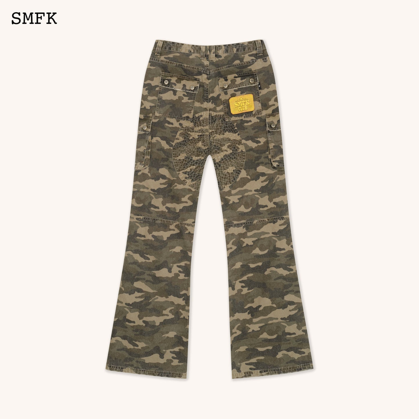 SMFK WildWorld Mermaid Camouflage Workwear Pants